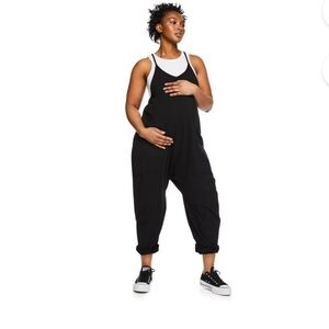 Maternity Baggy Jumpsuit Paisley Sky